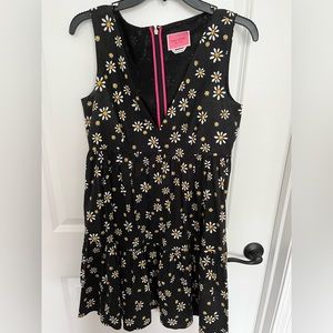 Kate spade sunflower print baby doll dress